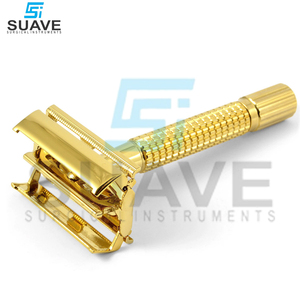 Maquinilla de afeitar dorada única del mejor proveedor de alta calidad y seguridad por SUAVE SURGICAL INSTRUMENTS - Product Image 3