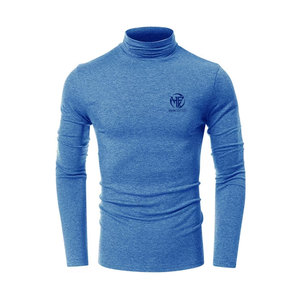 Soft Breathable Material High <b>Neck</b> Full Sleeve Top for Travel and Everyday Clothing <b>Men</b> <b>Turtle</b> <b>Neck</b> Shirt - Product Image 2