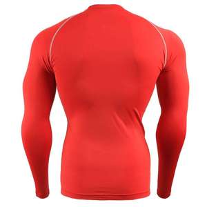 Best Selling Top Quality Polyester Spandex Rash Guards <b>for</b> <b>Men</b> Polyester Made Fitness Wear <b>Shirts</b> - Product Image 4