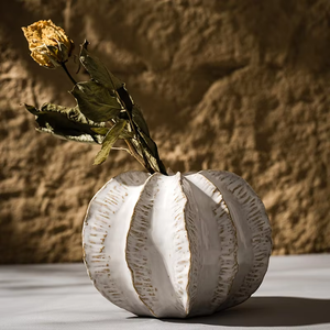 Jarrones de Cerámica Hechos a Mano para Decoración de Interiores y Bodas - Diseño Moderno, Calidad de Lujo, Boca Ancha, Base Antideslizante - Product Image 6