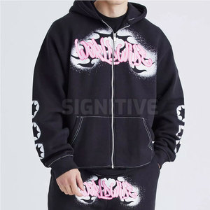 Ensemble de survêtement OEM personnalisé pour hommes, respirant, séchage rapide, léger, 100 % coton, grande taille, taille élastique - Product Image 3