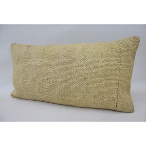 หมอนปักลายดอกไม้สไตล์วินเทจขนาด12X24นิ้วหมอนผ้าขนแกะสีเบจปักลายสี่เหลี่ยมผืนผ้าลายสก็อตเป็นมิตรกับสิ่งแวดล้อมแบบดั้งเดิม - Product Image 3