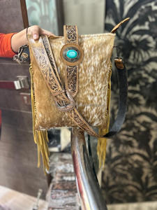 Nouveau main usiné véritable cuir de vachette frange sac à main élégant en cuir véritable mars Offre Spéciale bohème sac à bandoulière pour les femmes - Product Image 4