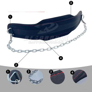 สายคาดแบบจุ่มทำจากนีโอพรีนเกรดมืออาชีพสำหรับดึงอัพและดิป - Product Image 3