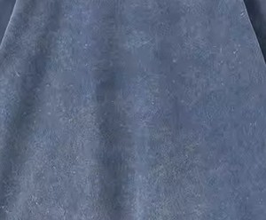 Acide lavé couleurs unies à manches courtes hommes lettrage tricoté T-Shirt 100% coton respirant Anti-rides séchage rapide de haute qualité - Product Image 3