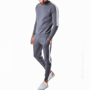 Top qualité personnalisé coupe-vent survêtement veste hommes jambe droite rue haute qualité sport Polyester Baggy survêtement ensemble hommes - Product Image 2