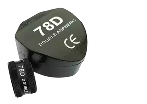 INSTRUMENT OPTIQUE 78D LENTILLE DE LAMPE À FENTE SANS CONTACT-ARGENT AVEC BOÎTE EN PLASTIQUE... - Product Image 5