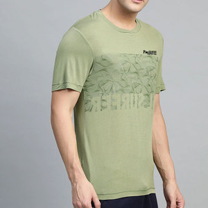 T-shirt Homme 2026 – Modèle Vierge 100% Coton Sergé Sport Manches Courtes Coupe Classique Séchage Rapide & Respirant Tissu 220g Vente en Gros - Product Image 4