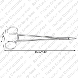 Soporte de aguja recto quirúrgico de instrumento médico profesional para soporte de aguja quirúrgico de acero inoxidable MOQ bajo Mayo Hegar - Product Image 2