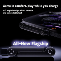 Câble USB A vers USB C 65W Câble de charge rapide 5 FT/1.5M Câble de charge invisible avec support plat Câble USB C à angle droit