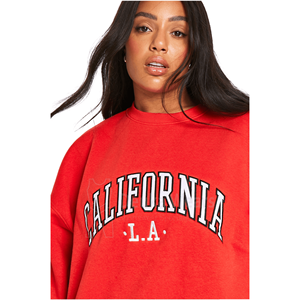 Sudadera de cuello alto con patrón 3D personalizable Unisex 350GSM algodón polar invierno Appilque bordado Diseño impreso - Product Image 4