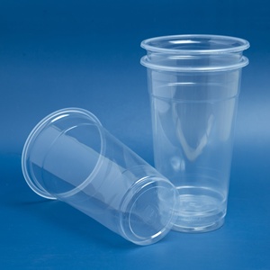 Transparent PP <b>Plastic</b> <b>Drinking</b> <b>Cup</b> with Lid 12oz 14oz 16oz 24oz 28oz 30oz | Disposable Cold Drink <b>Cup</b> | Vietnam Factory OEM ODM - Product Image 3