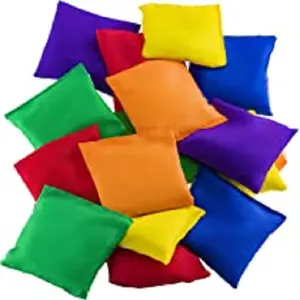 Sacchetto di fagioli in Nylon colorato di vendita caldo sacchetto di fagioli Cornhole per un divertente gioco sportivo attività familiare all'aperto disponibile a un prezzo ragionevole