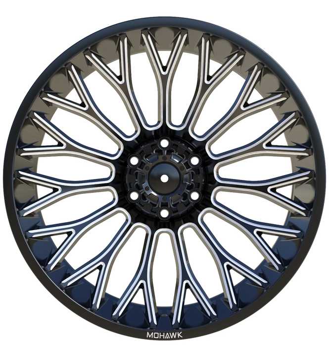 20 Point Rims Tiptop 20 Inch Alloy Wheels for Car 5-6 Hole PCD 114.3-139.7