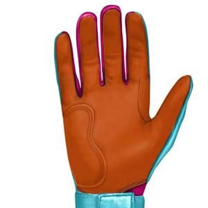 Solid Grip Baseball Batting Gloves With Breathable Inner Layer And Ergonomic Cut For Daily High Impact Practices - Product Image 2