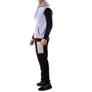 Pull Design Respirant Séchage Rapide Streetwear Slim Fit Confortable Workout Élégant Jogging Costume Pour Hommes Survêtements D'hiver - Product Image 2