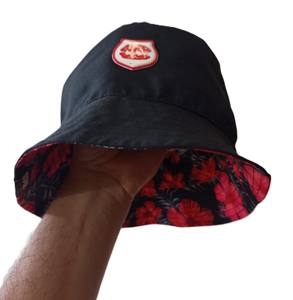 Two Side <b>Bucket</b> <b>Hat</b> One Side With Embroidery Logo on Front One Side With All Over Sublimation Printed Logo <b>Reversible</b> <b>Bucket</b> <b>Hat</b> - Product Image 3