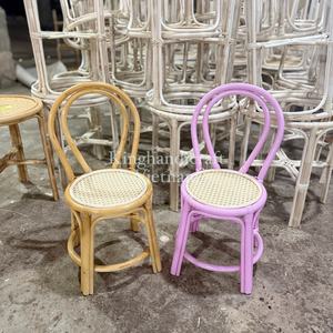 Chaise en rotin pour enfants rustiques pour événements pour bébés et magasins de meubles prix bon marché - Product Image 2