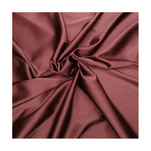 Tissu de satin de brocart floral teint en fil de polyester de luxe personnalisé en usine pour les femmes robe et costume - Product Image 2