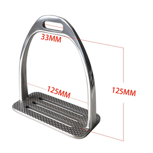 Estribos de Aluminio Occidentales, Estribos de Acero Inoxidable para Montar a Caballo, Estilo de Carreras, Duraderos, Ligeros, Equipo Ecuestre Premium - Product Image 4