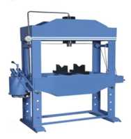 Presse hydraulique de type H DMSH150 150 tonnes |   Presse d'atelier robuste avec moteur-pompe 220V/420V et 7,5 kW |   Semi-automatique