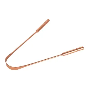High Efficiency Personal Use <b>Tongue</b> <b>Cleaner</b> Available at Wholesale Price From Indian Supplier of Pure Copper <b>Tongue</b> Scraper - Product Image 2