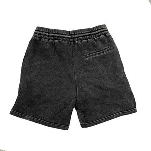 Pantalones Cortos de Invierno para Hombre, Nueva Llegada, Calidad Premium, Lavado Ácido, 100% Algodón, Secado Rápido, Transpirables, Antiarrugas, Cintura Elástica, Color Sólido - Product Image 2