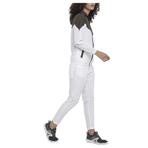 Logotipo personalizado 2025 Zip Mujeres Jogger Conjuntos Trajes de sudor a juego para mujeres Trajes de jogging en blanco Chándales al por mayor - Product Image 4