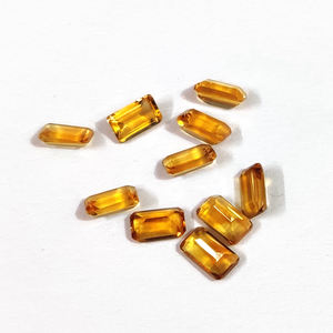 อัญมณีซิทรินจากธรรมชาติ,พลอยทรงหลวมขนาด5X3มม. ผลิตจากผู้ผลิตสำหรับทำเครื่องประดับ - Product Image 6