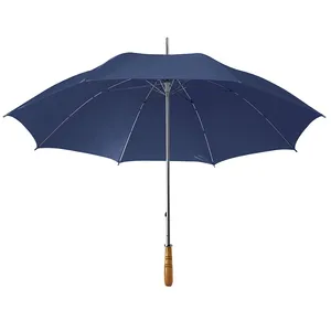 Ombrello Promozionale da Golf Personalizzato con Accessori in Acciaio e Legno - Product Image 6