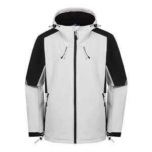 เสื้อแจ็กเก็ตบอมเบอร์เสื้อแจ็กเก็ตแบบหนาปักลายสำหรับผู้ชายใส่สบายบินได้ - Product Image 3