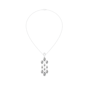 Style de luxe 2025 tendance sur mesure collier en or massif 14K avec pendentif en diamant cultivé en laboratoire fabricant ODM OEM pour les femmes - Product Image 3