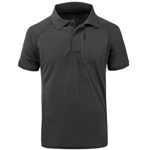 Chemises polo à séchage rapide et design décontracté pour hommes Nouvelles chemises de golf à manches courtes en toile classique à vendre - Product Image 1
