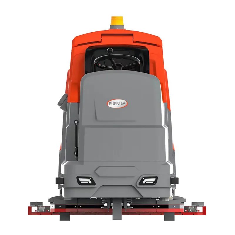 New Design SBN-1200Plus Supnuo Big Water Tank Floor Cleaning Machine Ride On Floor Scrubber Suction