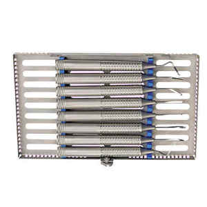 ชุดเครื่องมือผ่าตัดสะดือชุดศัลยแพทย์ที่มีความยืดหยุ่นพร้อมเทปคาสเซ็ตสแตนเลสได้รับการรับรอง CE ด้วยมือ - Product Image 6