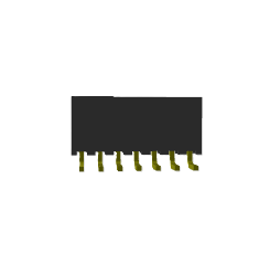 Connecteur de carte à carte à angle droit SQT-107-01-L-D-RA, pas de 2,0 mm, traversant, pour communication de données - Product Image 4