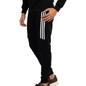 Pantalones de gimnasio para hombre, ropa de Fitness de 3 rayas y cintura elástica, color negro, último diseño, 2023 - Product Image 2