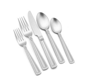 Cubiertos de acero inoxidable portugueses al por mayor, juego de cubiertos dorados con cuchara y tenedor para boda - Product Image 1