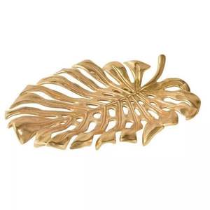 Vente chaude Feuille Conception Plateau De Service Décoration Alimentaire Sûr En Métal Ustensiles De Cuisine Plateau pour La Maison Hôtel Restaurant Prix Usine - Product Image 6