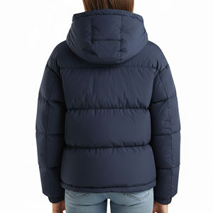 แจ็คเก็ตพัฟเฟอร์สตรีทแวร์สั่งทำขายส่งสำหรับผู้หญิง เสื้อกันลมแฟชั่นกลางแจ้ง คุณภาพพรีเมียม ทรงหลวม แจ็คเก็ตบับเบิ้ล - Product Image 6