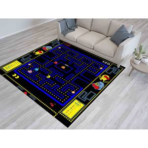 Alfombra para Videojuegos: Decoración Moderna para Sala de Juegos, Alfombra Estampada Fácil de Limpiar, con Pelo Suave - Product Image 3