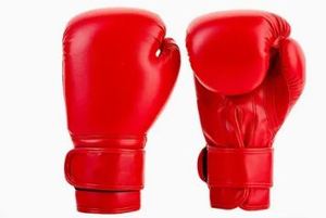 Guantes de boxeo de piel de vaca genuina de calidad superior, hechos a medida, guantes de boxeo de entrenamiento para el MS-BG-646 hechos en Pakistán - Product Image 2