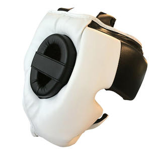 ราคาขายส่ง หมวกมวยหนังวัวแท้ ปรับขนาดได้ สำหรับการฝึกซ้อมมวยแบบมืออาชีพ - Product Image 3