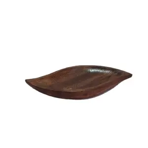 Best price Hand Carved Natural Hard Wood Rustic Design Hand Carved Mango Wood Dough Bowl for farmhouse