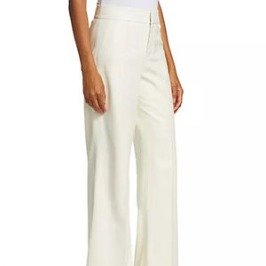 Nouveauté 2026, vente chaude, pantalon évasé pour femme de haute qualité, 100% coton, vêtements décontractés, mode estivale, pantalon évasé pour femme - Product Image 3