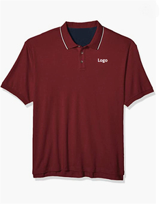 Nuevo Diseño de Polo para Hombre, Color Sólido, Elástico en Cuatro Direcciones, Cuello con Botones 1/4, Logotipo en Relieve, Personalizado OEM, Polo de Golf - Product Image 5