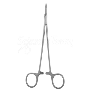 Pinzas Bailey de Acero Inoxidable de 7 Pulgadas con Ángulo de 30 Grados y Punta Fina Serrada, Instrumento Quirúrgico Hemostático - Product Image 1