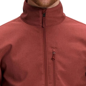 Chaqueta softshell con cremallera frontal más vendida de la industria viral Chaqueta Softshell de invierno con logotipo personalizado para hombres y mujeres - Product Image 4