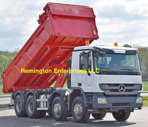 รถบรรทุกดั๊มพ์ Mercedes-Benz Arocs 3241 Kipper 8X4 ปี 2013 มือสอง เครื่องยนต์ดีเซล ความจุ 41 ตัน สำหรับงานวิศวกรรมขนส่งหนัก - Product Image 3