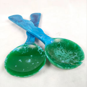 ชุดเสิร์ฟสลัดสไตล์ยุโรป น้ำหนักเบา ทนทาน ลายศาสนา รูปแบบสวยงามทันสมัย ทำจากเรซิ่นสี งานฝีมือประณีต - Product Image 1